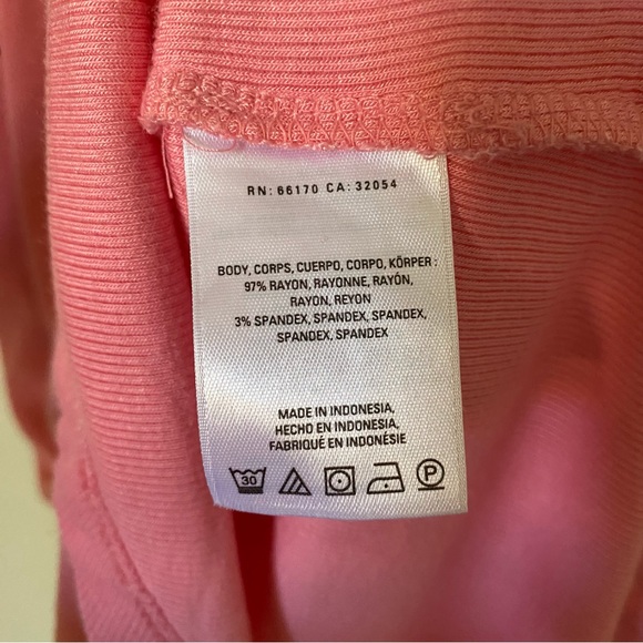 Lilka Anthropologie Pink Rayon Spandex Flowy Tank Top - Picture 8 of 9